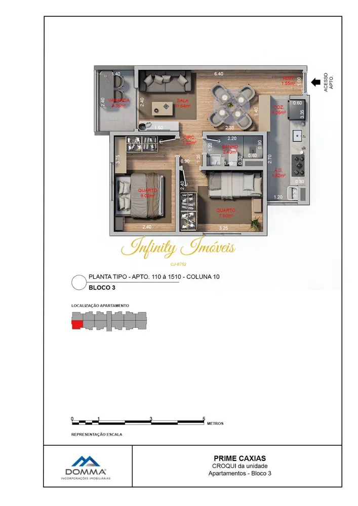 Apartamento, 2 quartos, 44 m² - Foto 25
