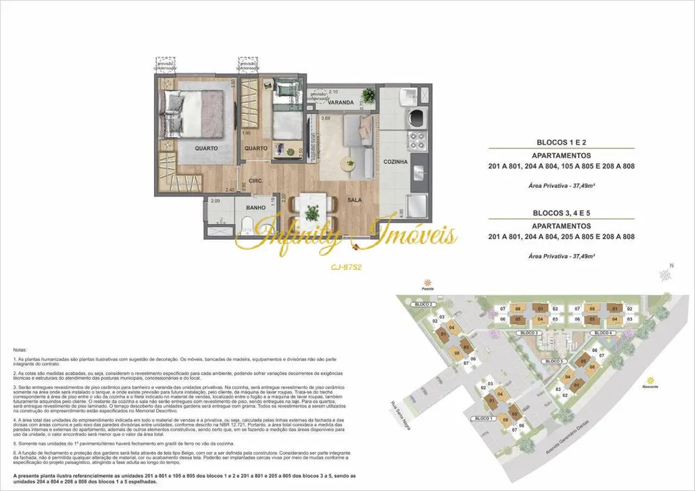 Apartamento, 2 quartos, 54 m² - Foto 24