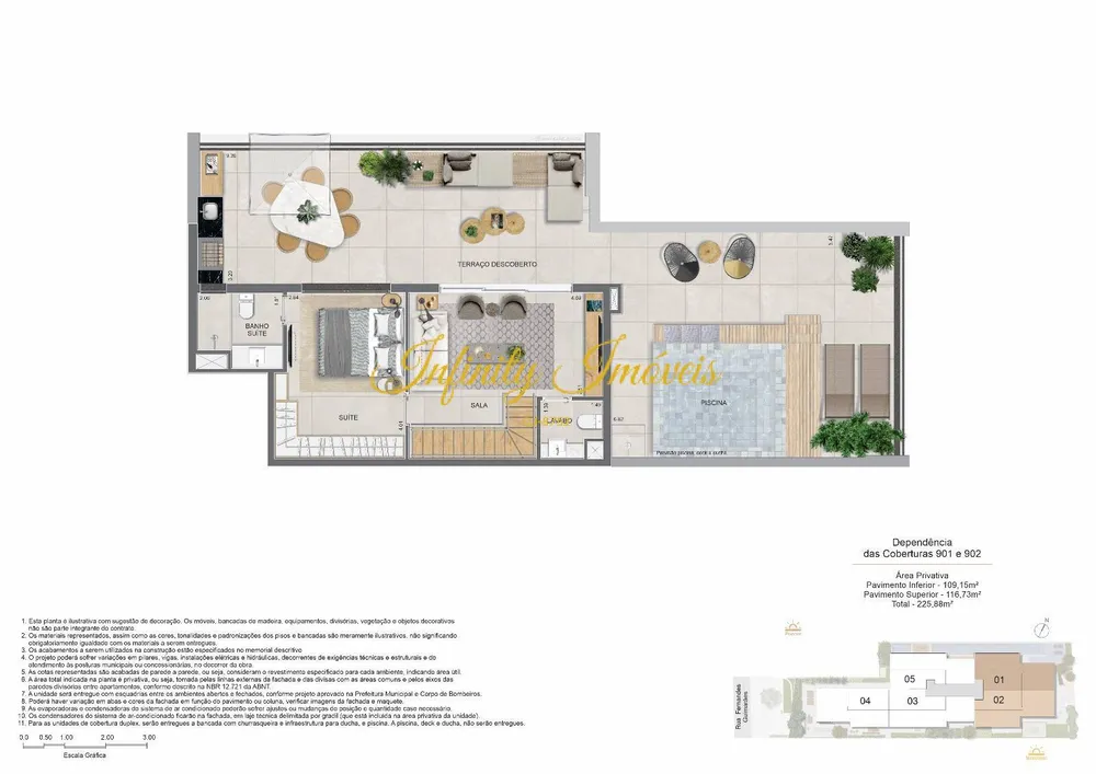 Cobertura, 3 quartos, 238 m² - Foto 18