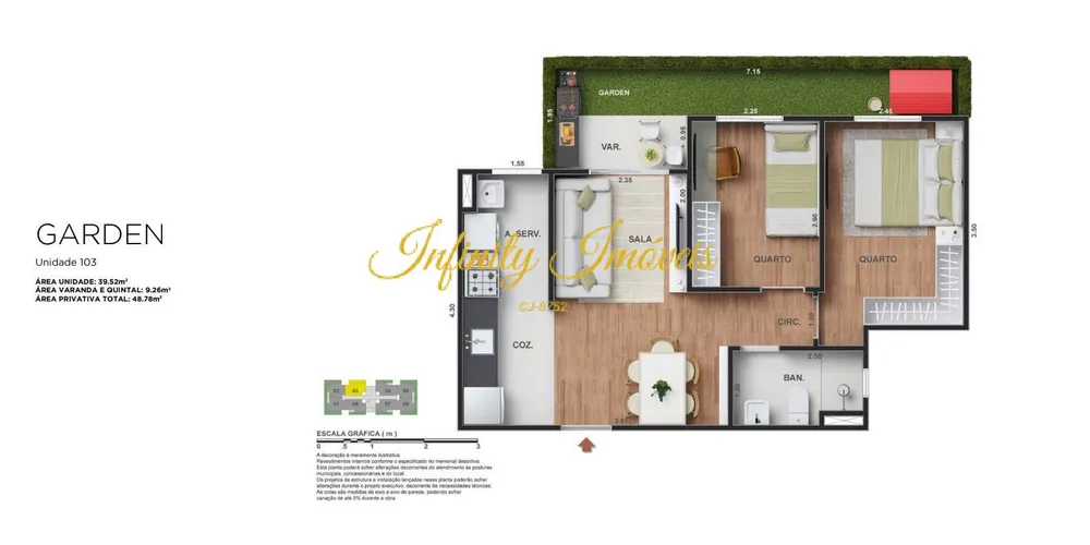 Apartamento, 2 quartos, 55 m² - Foto 11