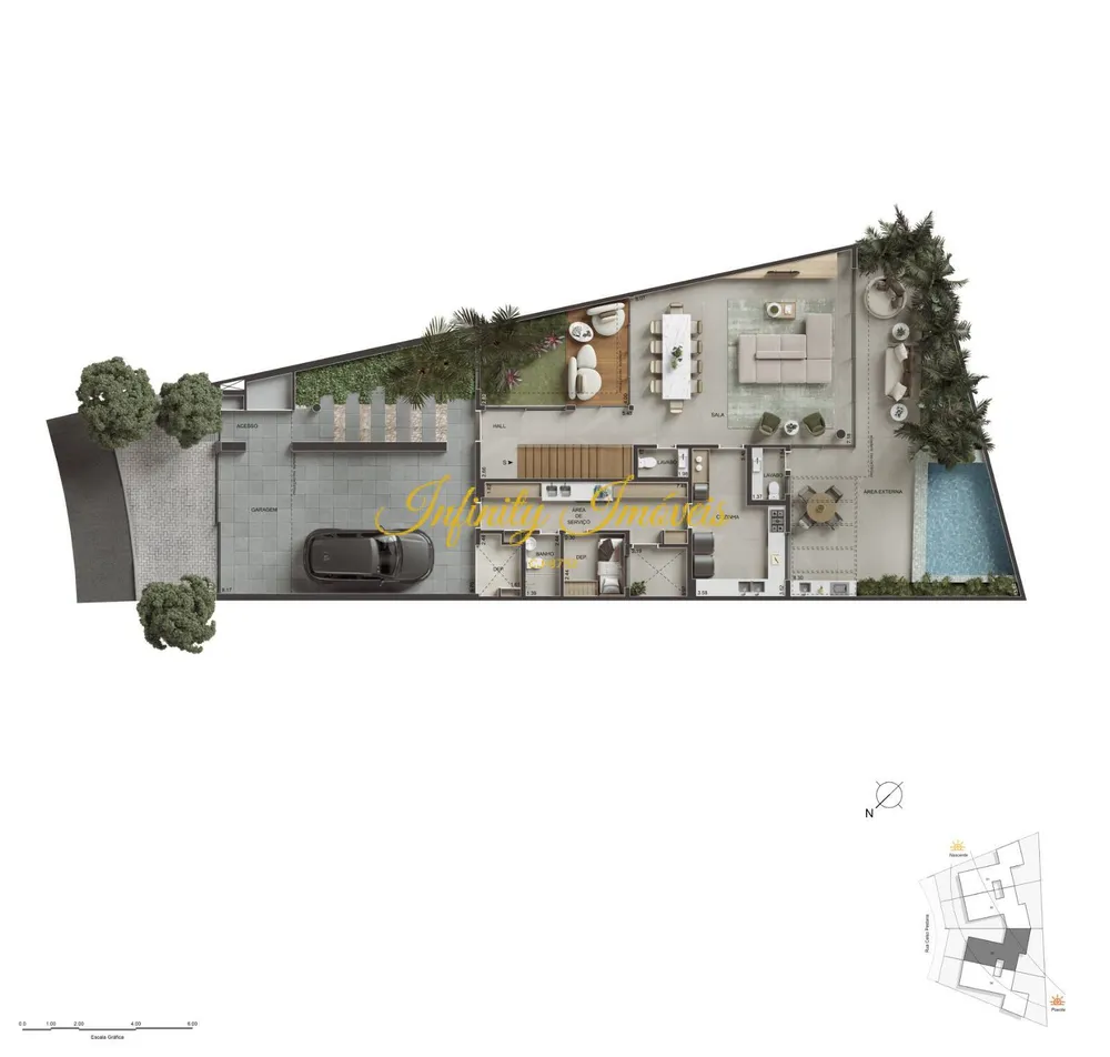 Casa de Condomínio, 4 quartos - Foto 12