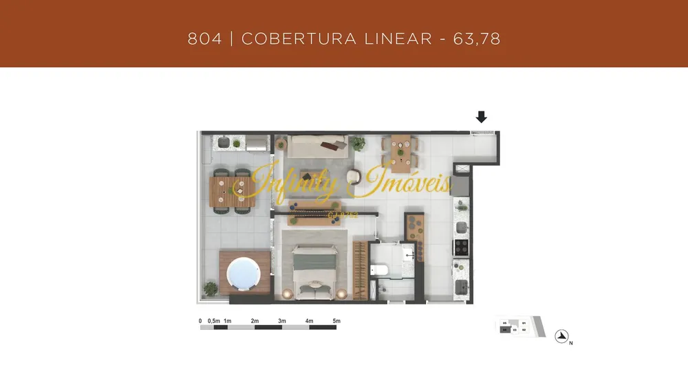 Apartamento, 1 quarto, 54 m² - Foto 24