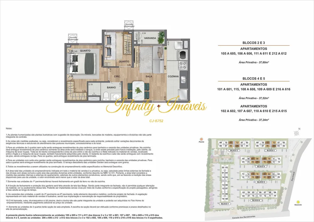 Apartamento, 2 quartos, 43 m² - Foto 21