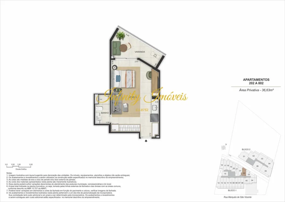 Apartamento, 1 quarto, 41 m² - Foto 28