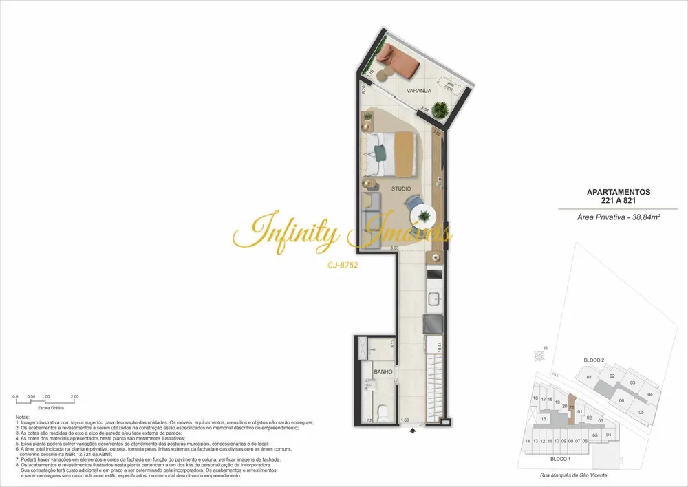 Apartamento, 1 quarto, 41 m² - Foto 30