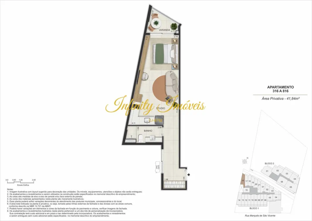 Apartamento, 1 quarto, 41 m² - Foto 33
