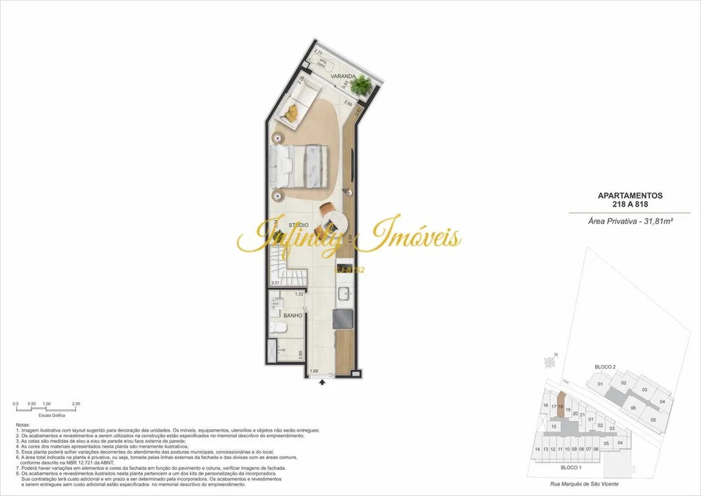 Apartamento, 1 quarto, 41 m² - Foto 35