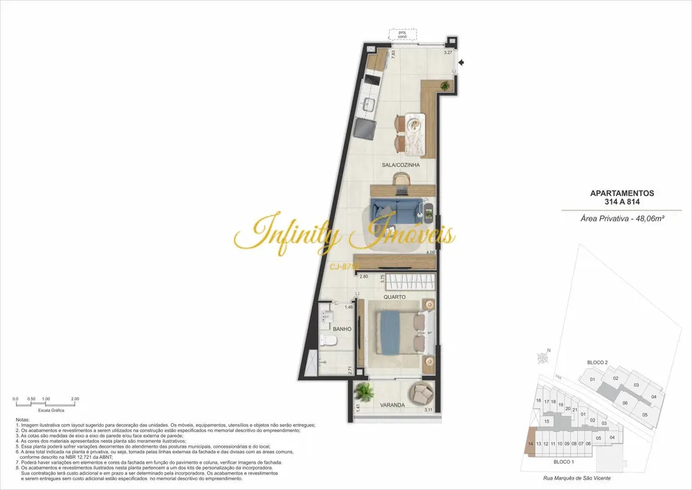 Apartamento, 1 quarto, 41 m² - Foto 26