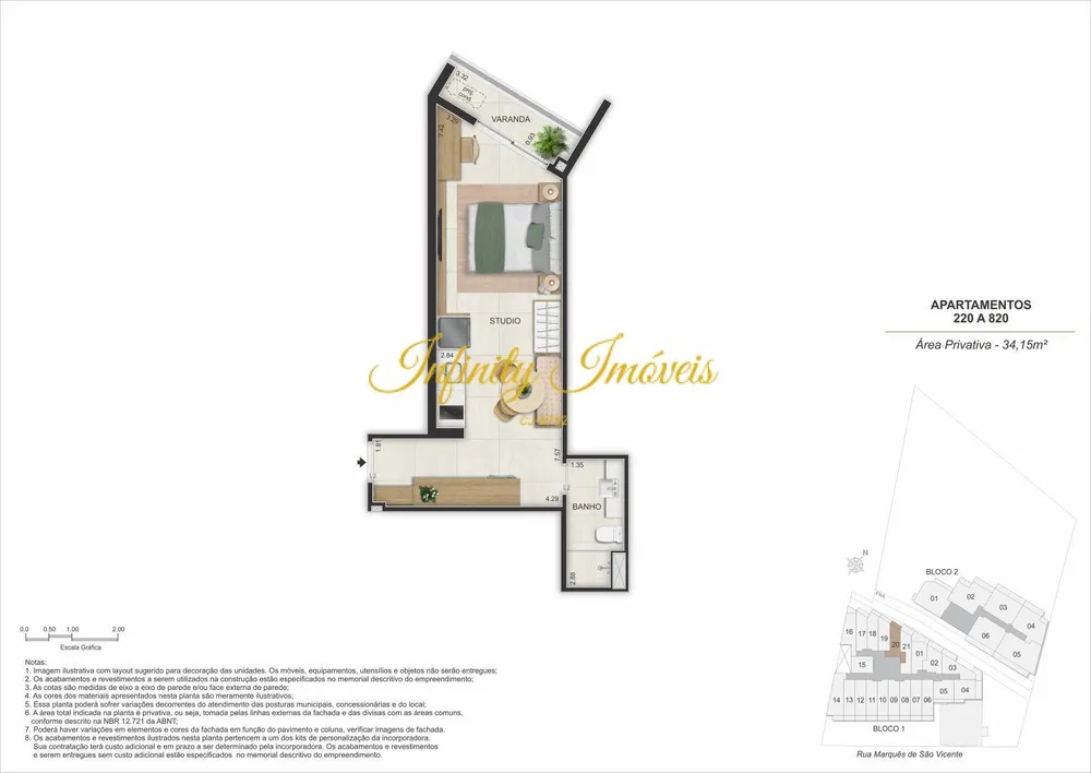 Apartamento, 1 quarto, 41 m² - Foto 31