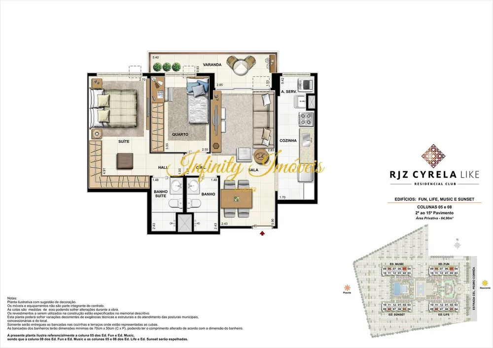 Apartamento, 3 quartos, 77 m² - Foto 111