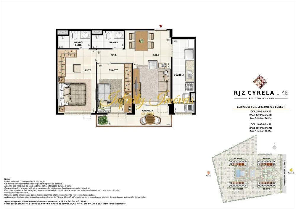 Apartamento, 3 quartos, 77 m² - Foto 109