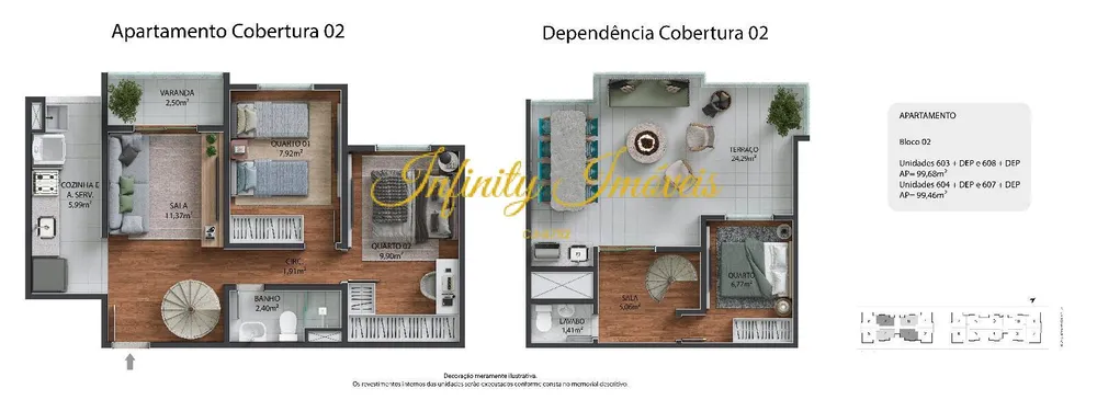 Apartamento, 2 quartos, 57 m² - Foto 23