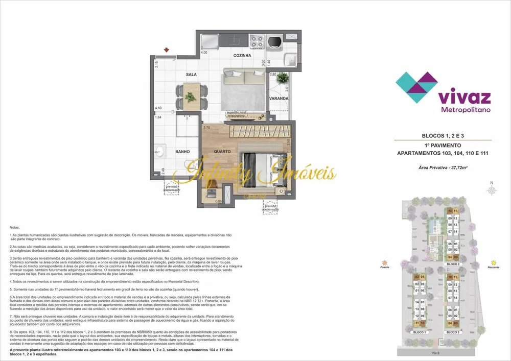 Apartamento, 2 quartos, 34 m² - Foto 22