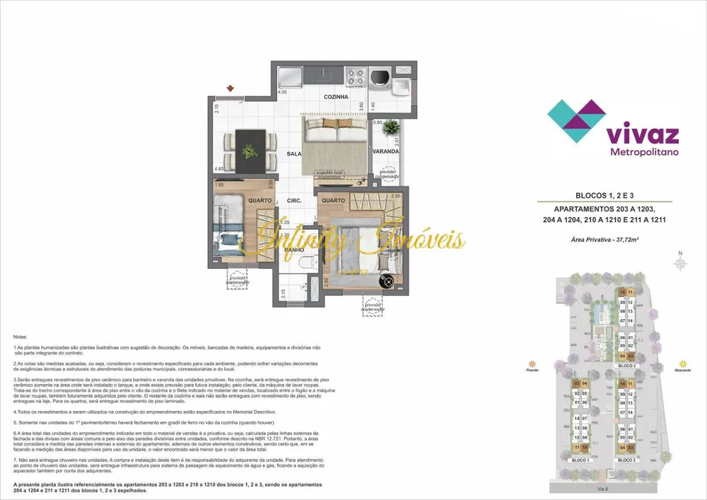 Apartamento, 2 quartos, 34 m² - Foto 19
