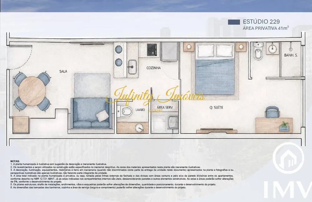 Apartamento, 1 quarto, 41 m² - Foto 23