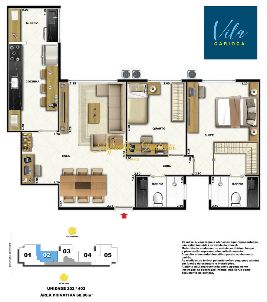 Apartamento, 2 quartos, 96 m² - Foto 12