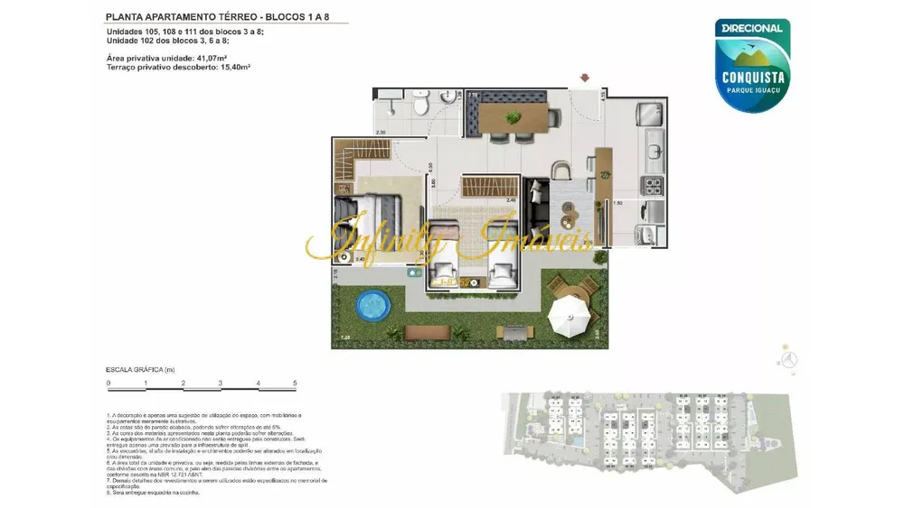 Apartamento, 1 quarto, 41 m² - Foto 34