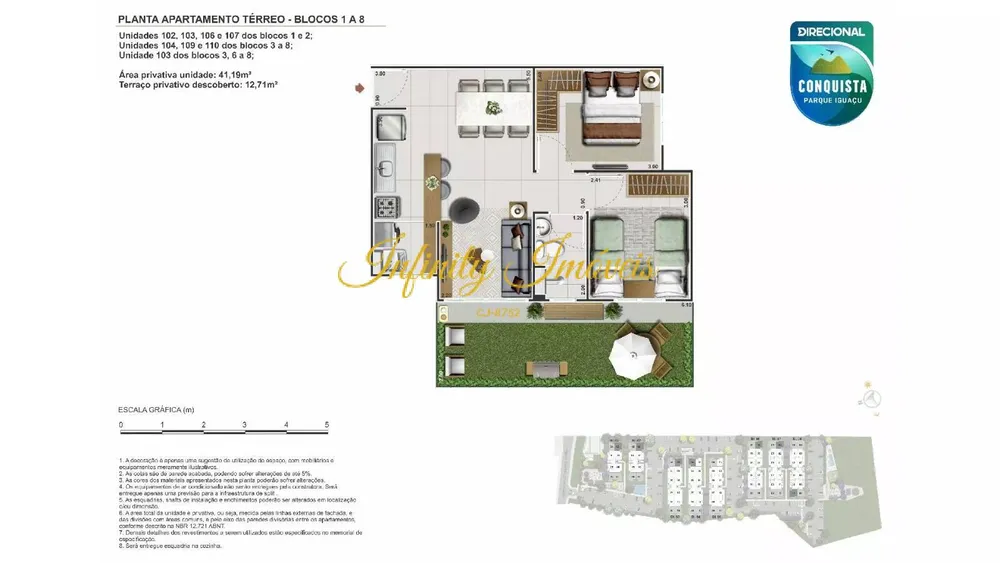 Apartamento, 1 quarto, 41 m² - Foto 35