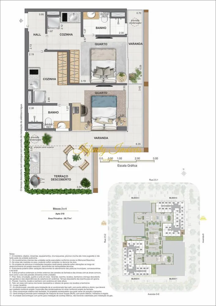 Apartamento, 1 quarto, 47 m² - Foto 46