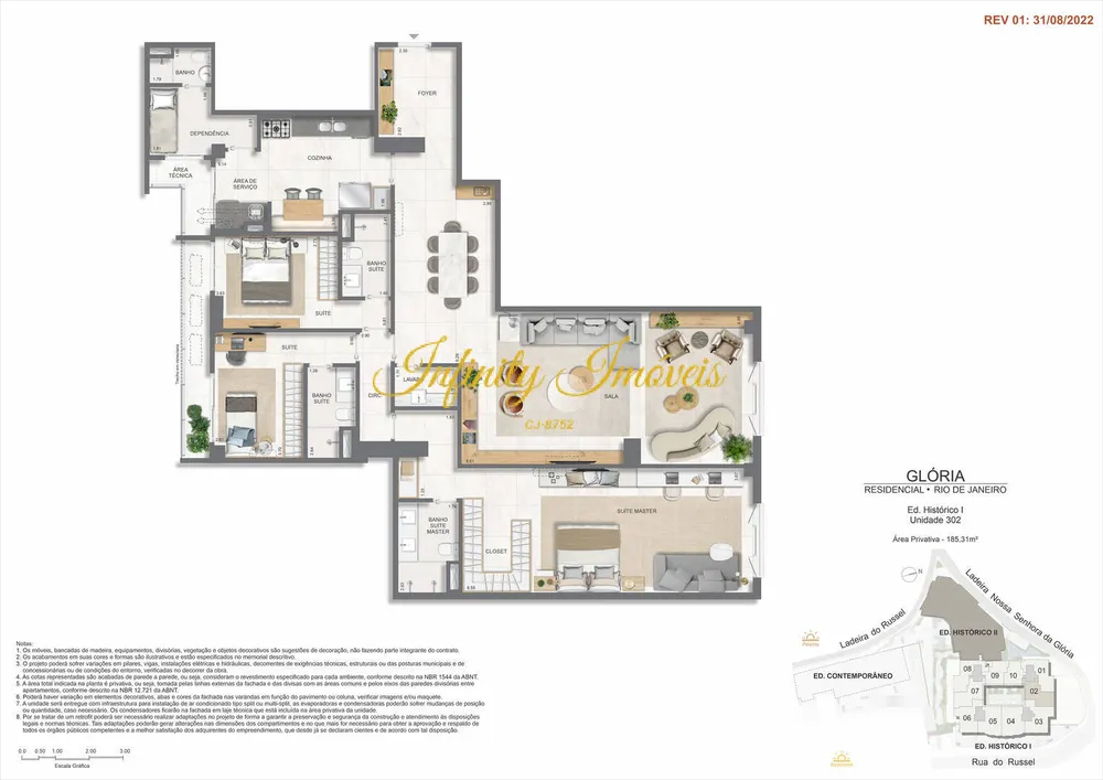 Apartamento, 3 quartos, 160 m² - Foto 86