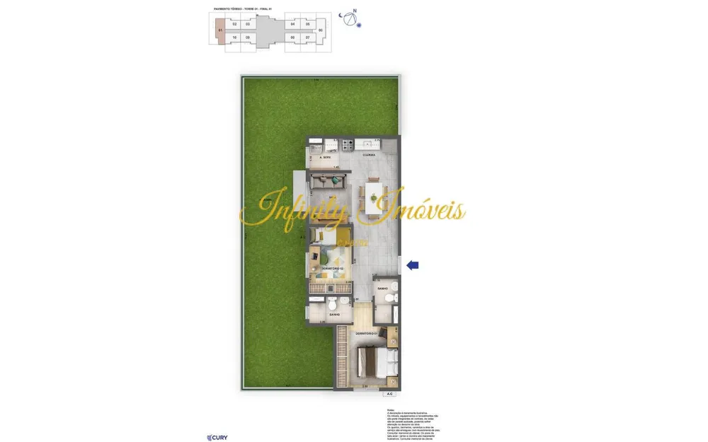 Apartamento, 3 quartos, 139 m² - Foto 14