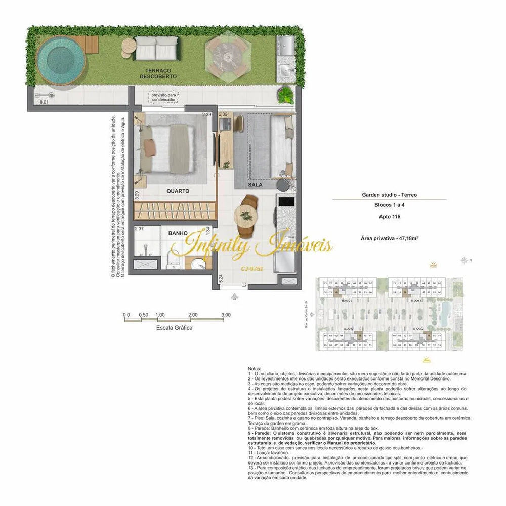Apartamento, 1 quarto, 50 m² - Foto 26