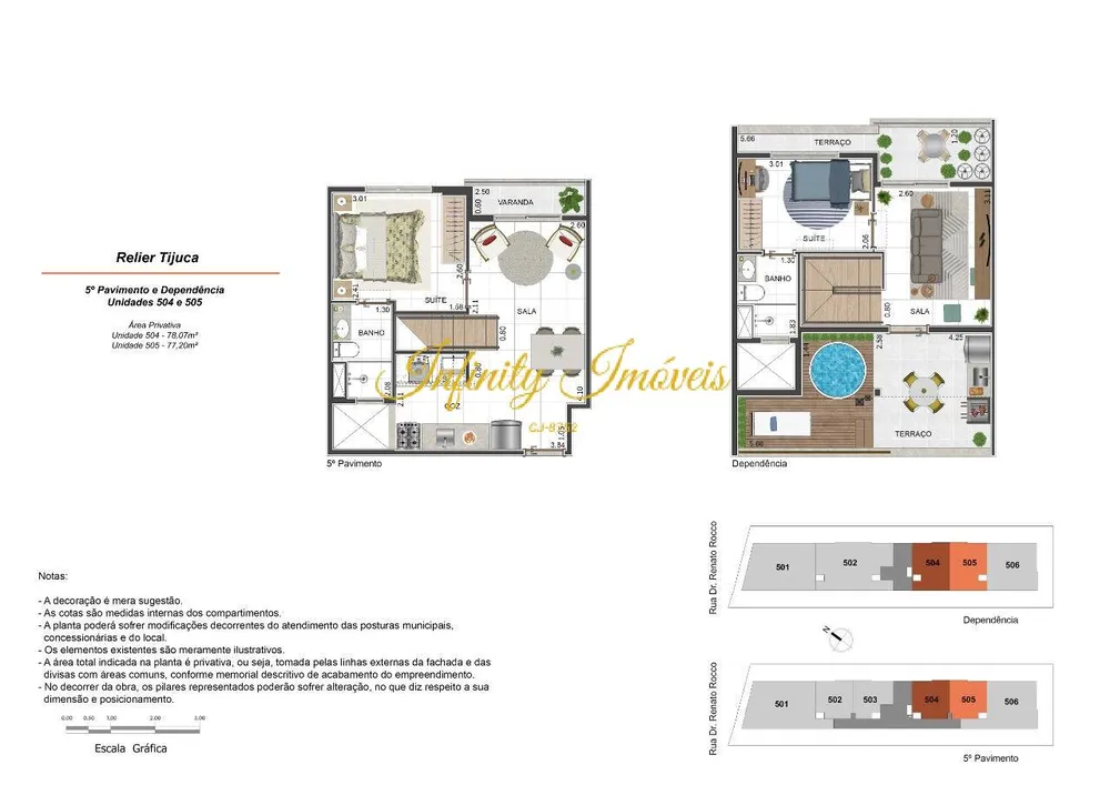 Cobertura, 2 quartos, 124 m² - Foto 4