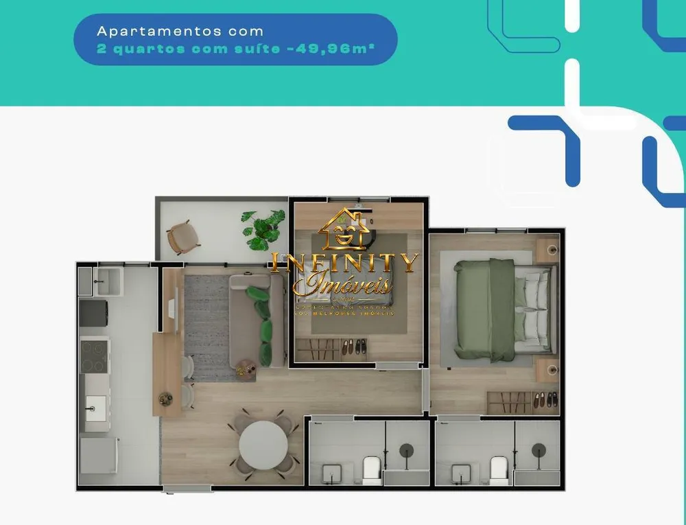 Apartamento, 2 quartos, 46 m² - Foto 28