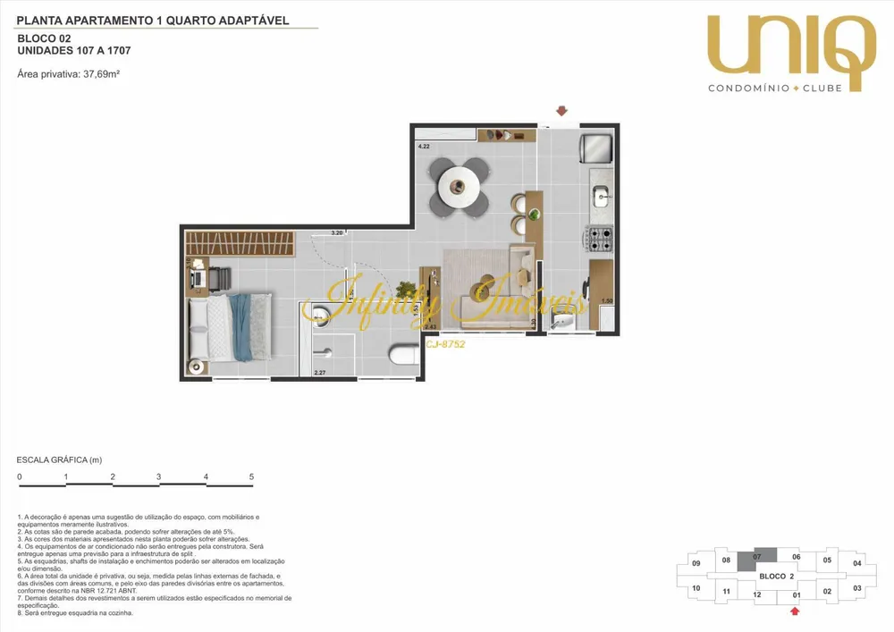 Apartamento, 2 quartos, 42 m² - Foto 29