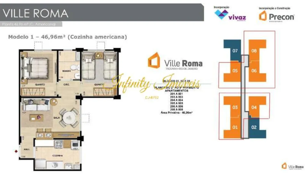 Apartamento, 2 quartos, 46 m² - Foto 12