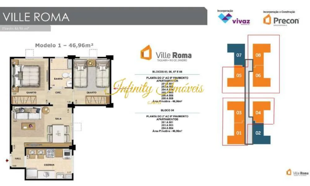 Apartamento, 2 quartos, 46 m² - Foto 15