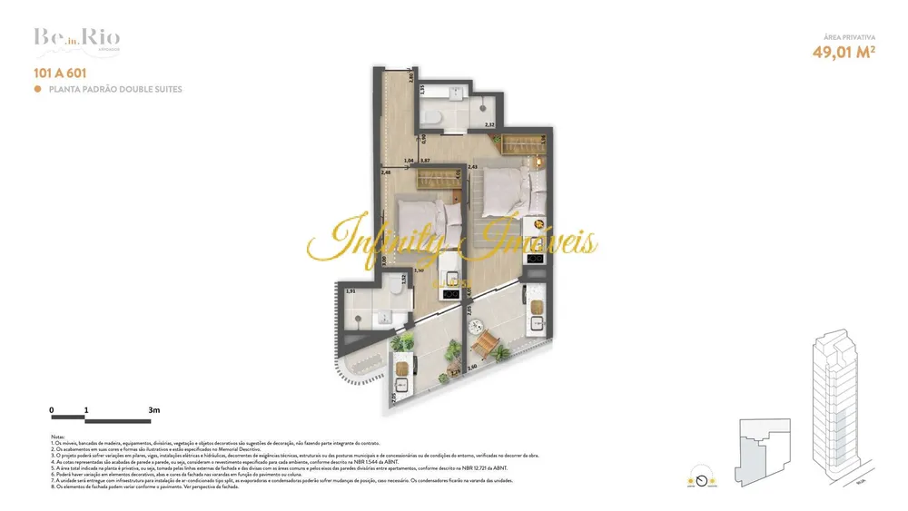 Apartamento, 2 quartos, 43 m² - Foto 10