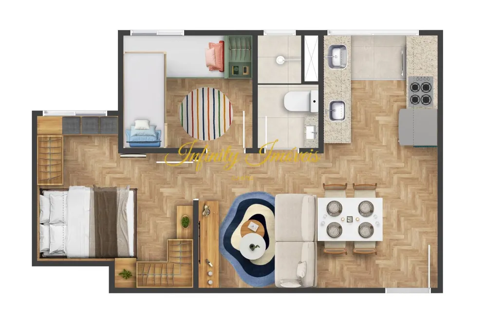 Apartamento, 2 quartos, 36 m² - Foto 25