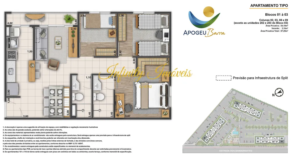 Apartamento, 3 quartos, 57 m² - Foto 26