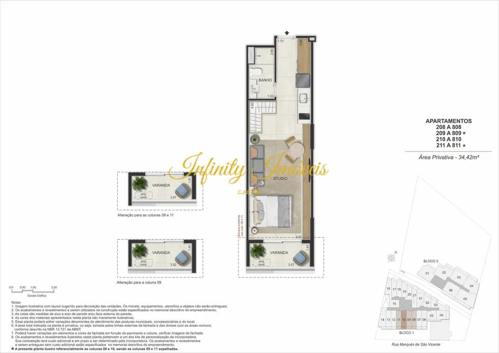 Apartamento, 1 quarto, 34 m² - Foto 26
