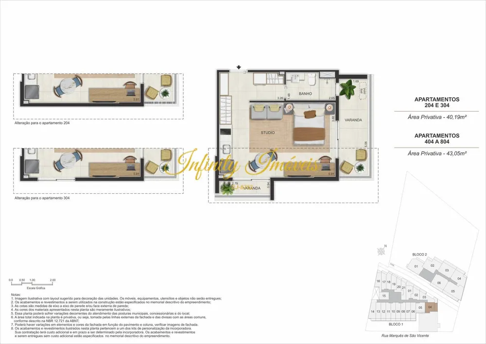 Apartamento, 1 quarto, 34 m² - Foto 32