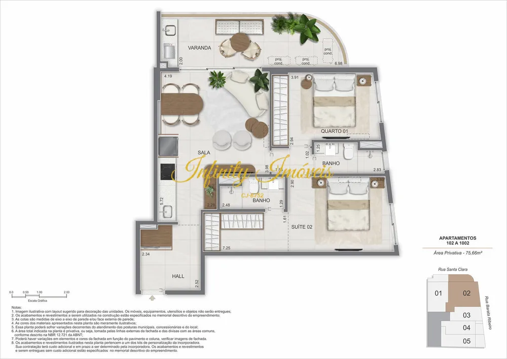 Apartamento, 1 quarto, 33 m² - Foto 11