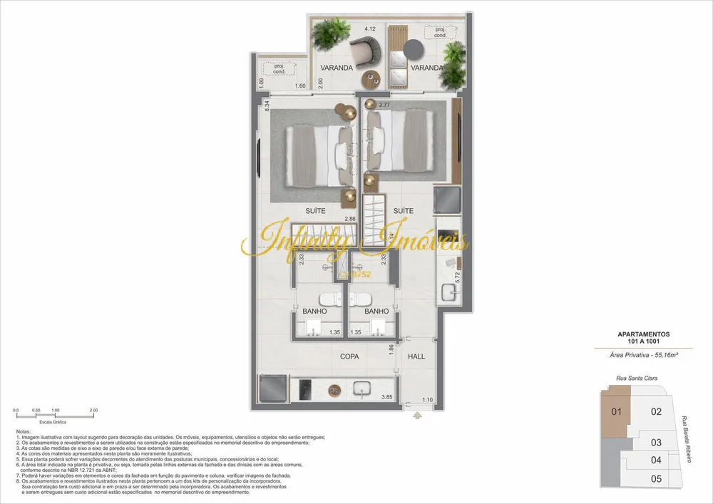 Apartamento, 1 quarto, 33 m² - Foto 10