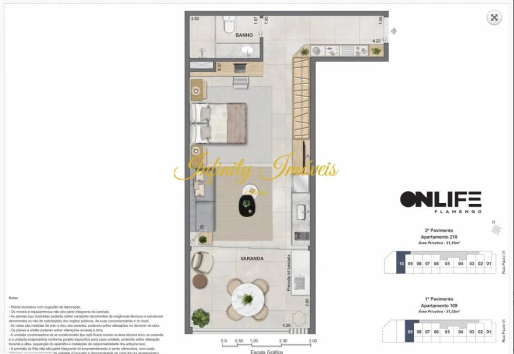 Apartamento, 1 quarto, 61 m² - Foto 23