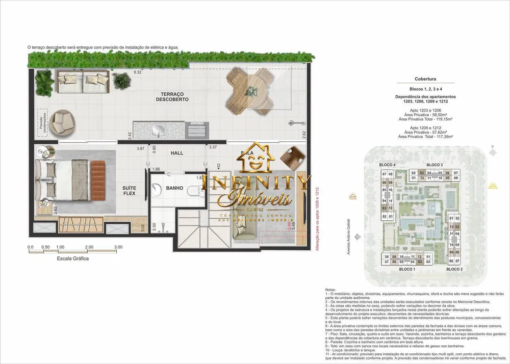 Cobertura, 3 quartos, 120 m² - Foto 54