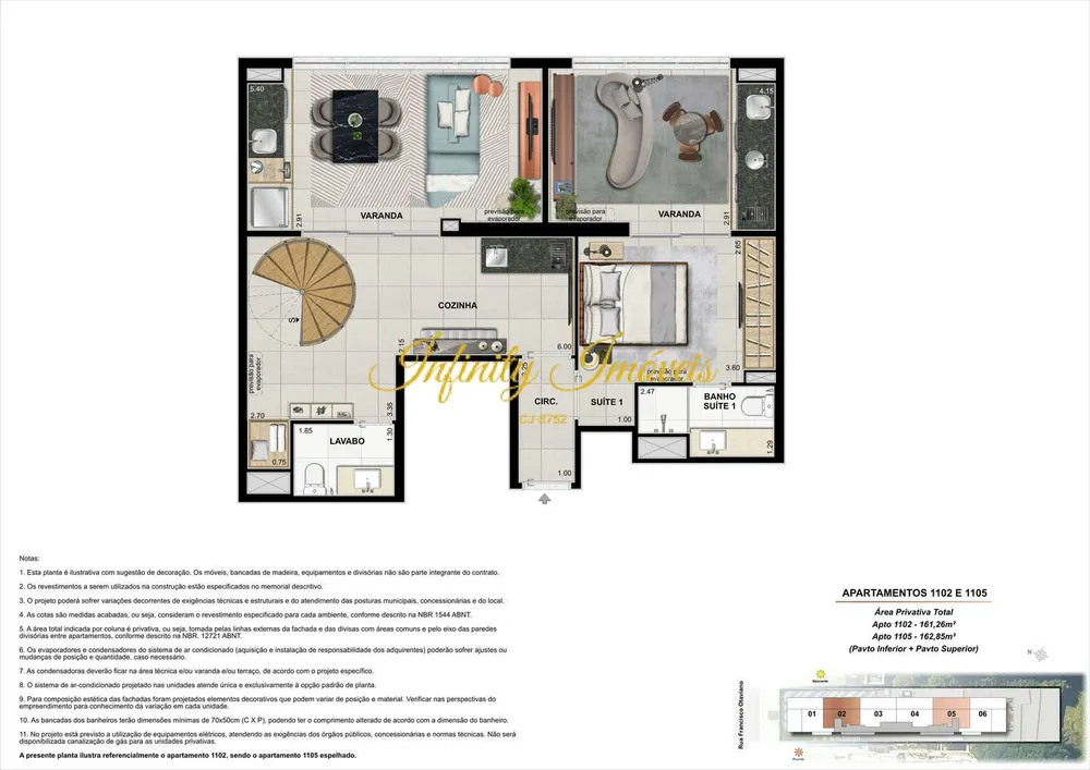 Cobertura, 2 quartos, 150 m² - Foto 49