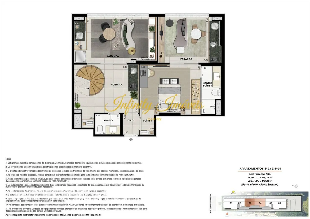 Cobertura, 2 quartos, 150 m² - Foto 45