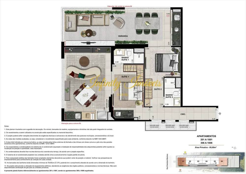 Cobertura, 2 quartos, 150 m² - Foto 7