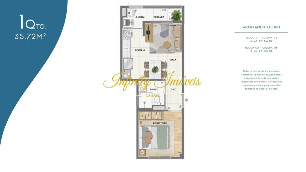 Apartamento, 2 quartos, 51 m² - Foto 39