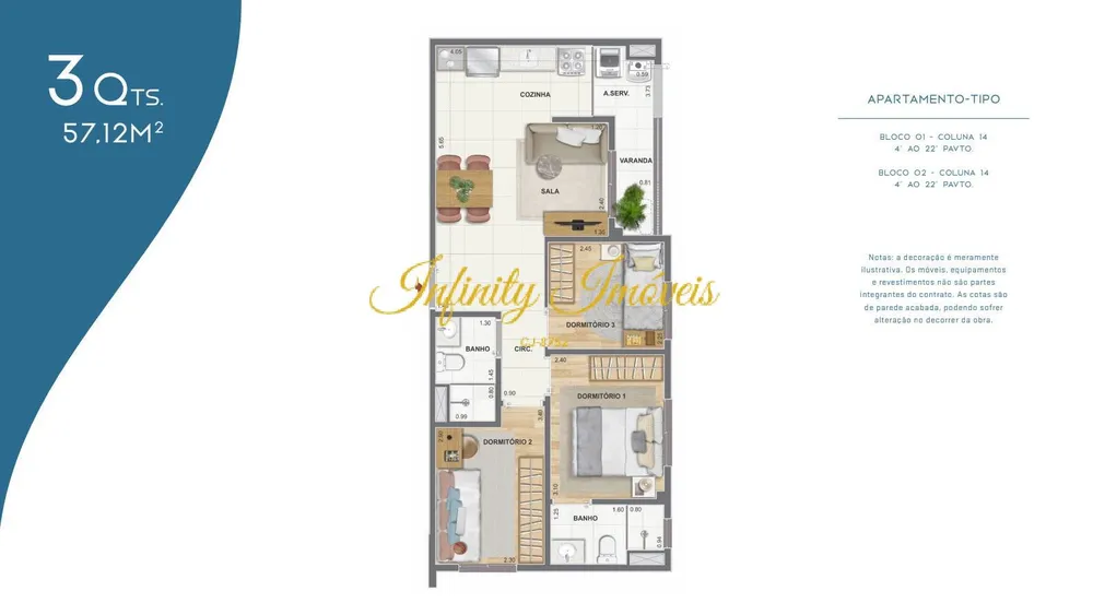 Apartamento, 2 quartos, 51 m² - Foto 36