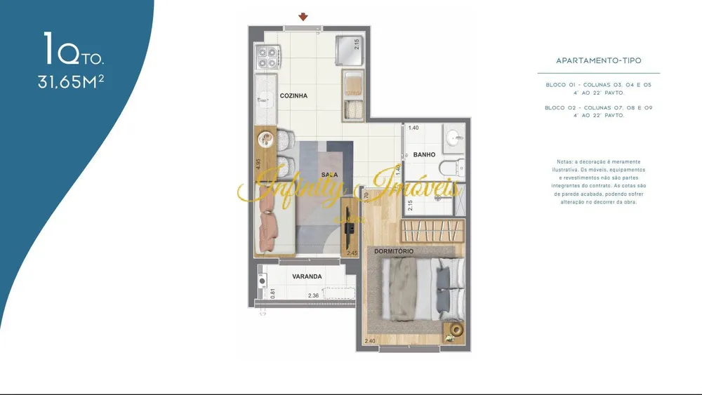 Apartamento, 2 quartos, 51 m² - Foto 37