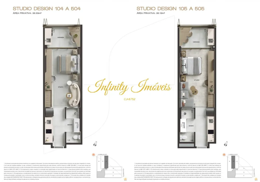 Apartamento, 1 quarto, 47 m² - Foto 24