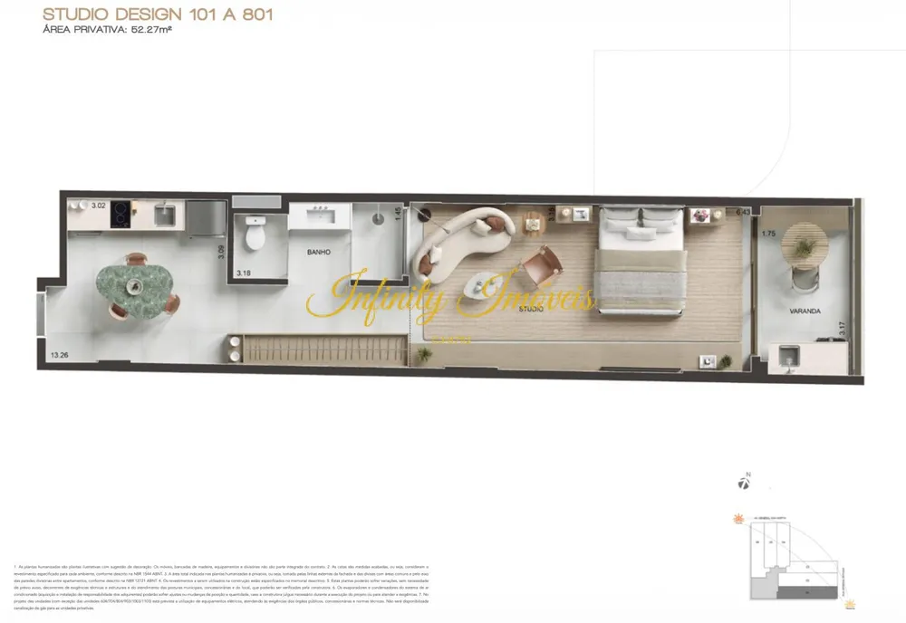 Apartamento, 1 quarto, 47 m² - Foto 22