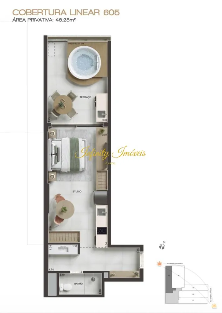 Apartamento, 1 quarto, 47 m² - Foto 27