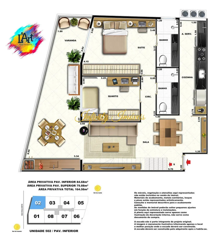 Cobertura, 2 quartos, 150 m² - Foto 15